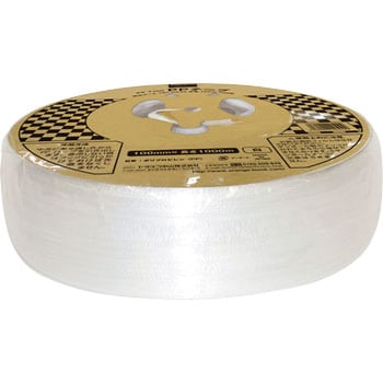 TPPD-100W PPテープ(メンコ付) TRUSCO 白色 太さ100mm長さ1000m 1巻