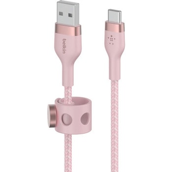 USB-A to USB-C ケーブル ピンク 1m BELKIN(ベルキン)