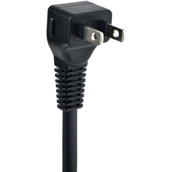 ランプレススイッチ付タップ 省エネ仕様の光らない個別スイッチ トラッキング火災に強い ユリア樹脂 スッキリ配線L型プラグ 断線に強い保護被ふく - ELPA