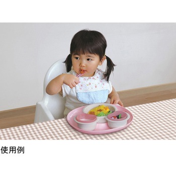 ミニーマウス食べこぼしキャッチプレート 錦化成