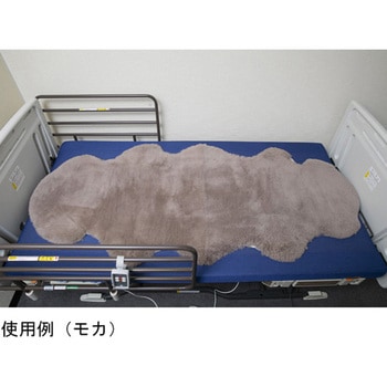 ムートン 床ずれ防止マットレス 600×1800mm ホワイト かいてきーな