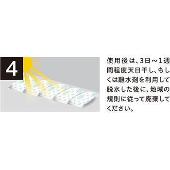 防災人 水たまり吸水シート BLOCK15 吸水量約14L 日本製 第一衛材