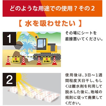 防災人 水たまり吸水シート BLOCK20 吸水量約19L 日本製 第一衛材