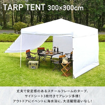 ワンタッチタープテント 3m×3m YAMAZEN(山善)