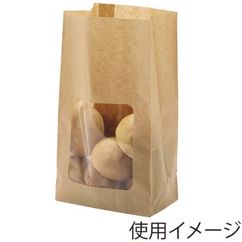 NF(ノンフッ素) 窓付耐油角底袋 HEIKO