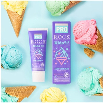 ロックスPRO歯みがき キッズ アイスクリーム アズワン