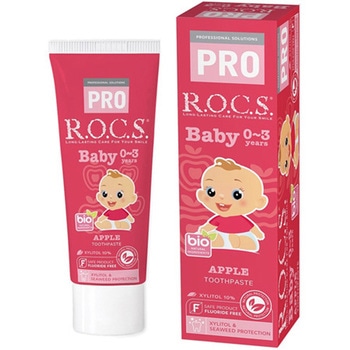 ロックスPRO歯みがき ベビー アップル アズワン