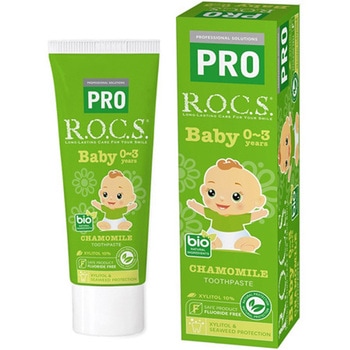 ロックスPRO歯みがき ベビー カモミール アズワン