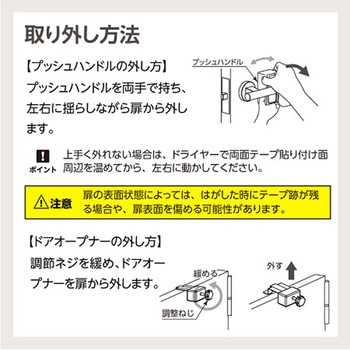 ワンタッチドアオープナー オストパス ナカ工業