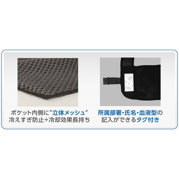 ピタッと冷却ベスト 日本緑十字社