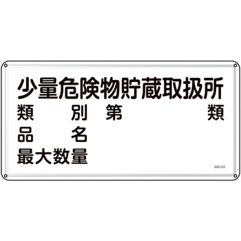 消防・危険物標識(スチール) 日本緑十字社