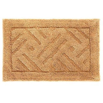 バスマット 乾度良好 リッカ 36×55cm 速乾 ベージュ - オカ