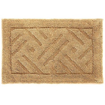 バスマット 乾度良好 リッカ 36×55cm 速乾 ベージュ - オカ