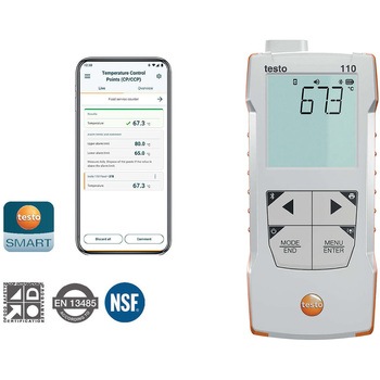 温度計  110 Food セット testo(テストー)
