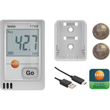 温湿度データロガー(USB) testo 174H testo(テストー)