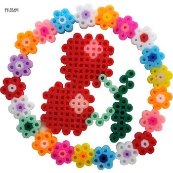 アイロンビーズ コンテナ入り12，000pcs． 6セット 創&遊
