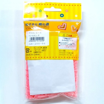 アイロンビーズ ペールピンク 12セット 創&遊