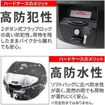 GIVI リアボックス 30L モノロックケース E300NT2BD GIVI(ジビ)