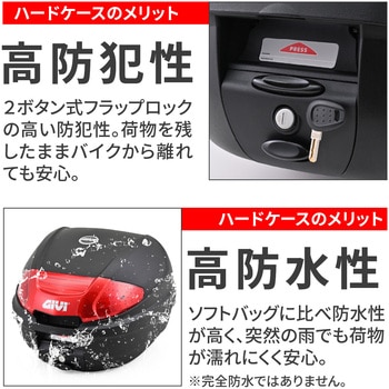 GIVI リアボックス 30L モノロックケース E300N2BD GIVI(ジビ)