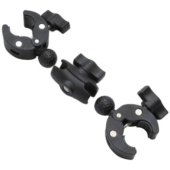 ラムマウントセット ダブルクランプベース ソケットアーム60mm bitstrong