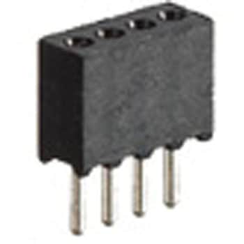 PCT製品 ピンヘッダー / FRS-70(T〇) ソケット(丸ピン)1.27mmピッチ ストレート(1列/2列) 接続側Φ0.41mmピントレイ対応可RoHS2対応品 廣杉計器