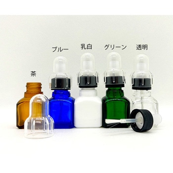 ネジ付き薬瓶ハケ グリーン 堀内製作所