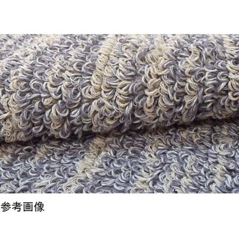 ストローク コットン×リネン トイレマット ベージュ 60×60cm 三愛繊維