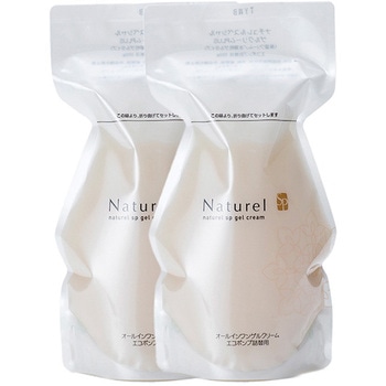 ナチュレルSPゲルクリームPLUS エコツインセット 550g 1セット 2本入 日本健康美容開発