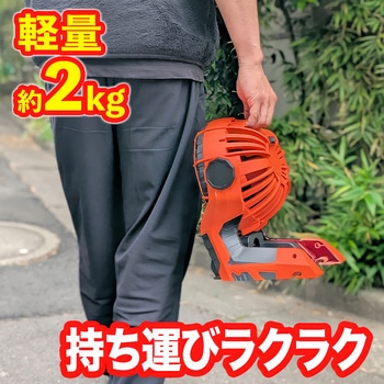 18Vコードレス AC/DC兼用 ポータブルファン YARD FORCE