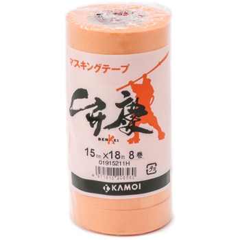 楽天市場】カモ井 マスキングテープ 弁慶 幅 40mm 巻数 18m 30巻
