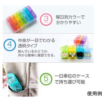 ピルケース ミニボックスタイプ Santek