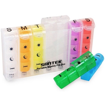 ピルケース スプリングタイプ Santek