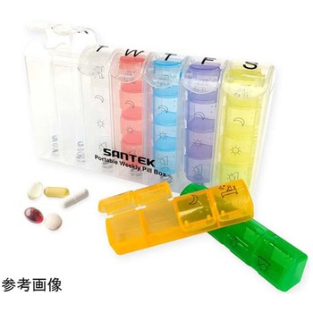 ピルケース スプリングタイプ Santek