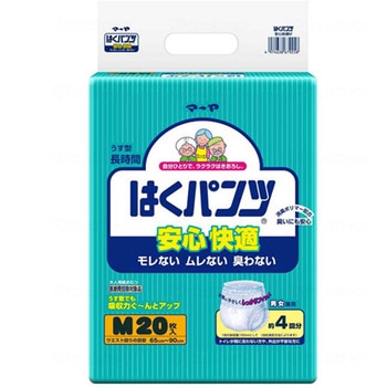 マーヤはくパンツ安心快適 ケース M 1箱 20枚×6袋入 東陽特紙