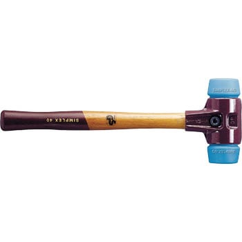 シンプレックス・ハンマー TPE(青) ヘッドハンドル交換可 HALDER(ハルダー)