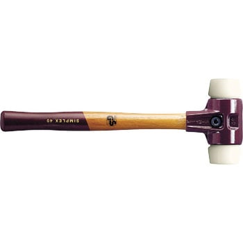 シンプレックス・ハンマーナイロン(白) ヘッドハンドル交換可 HALDER(ハルダー)