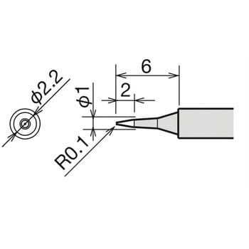 RX-81HRT-SB 替こて先 SB型 RX-812AS/802AS 1本 goot(太洋電機産業