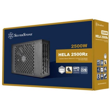 SilverStone HELA 2500Rz Cybenetics Platinum 2500W ATX 3.1 & PCIe 5フルモジュラーATX (PS2) PSU SILVER STONE(シルバーストーン)