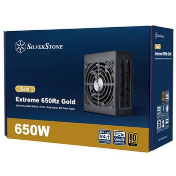 SilverStone Extreme 650Rz Gold 80 PLUS Gold 650W SFX12V 4.1 PCIe 5 フルモジュラー SFX電源ユニット SILVER STONE(シルバーストーン)