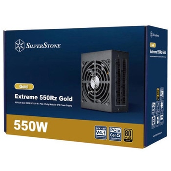 SilverStone Extreme 550Rz Gold 80 PLUS Gold 550W SFX12V 4.1 PCIe 5 フルモジュラー SFX電源ユニット SILVER STONE(シルバーストーン)