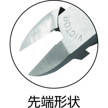 プラスチックニッパ VICTOR(花園工具)