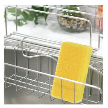 三ツ星スポンジ 食器洗い用 黄 2個組 ワイズ