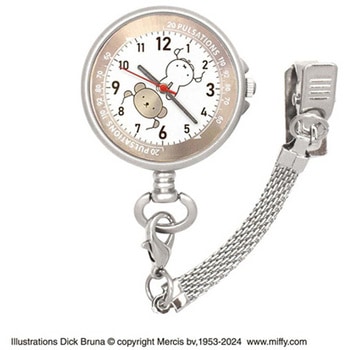 ミッフィー クリップウォッチ プラチナベージュ セントレディス