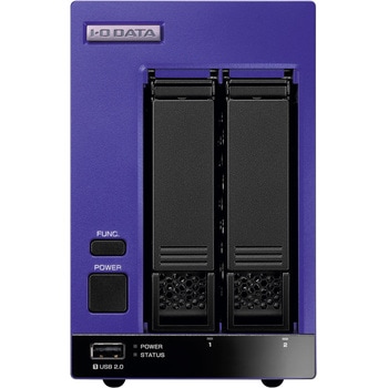 法人向け2ドライブNAS(ネットワークHDD)5年保証バックアップ用ドライブ添付モデル I ・O DATA(アイ・オー・データ)