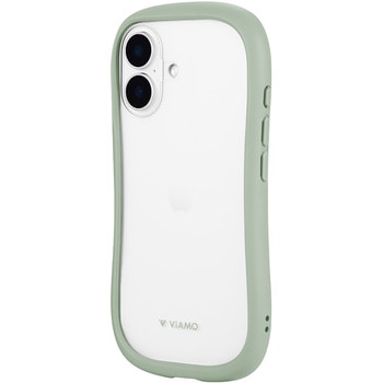 iPhone 16 耐傷・耐衝撃ハイブリッドケース 「ViAMO freely」 ミント MSソリューションズ