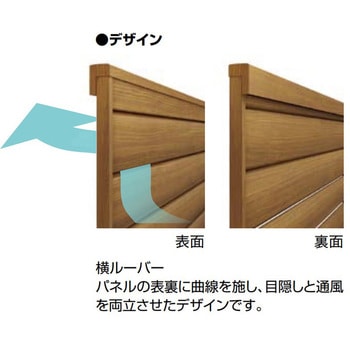 フェンスAA(木調) YL1型 (T-10) TOEX(LIXIL)