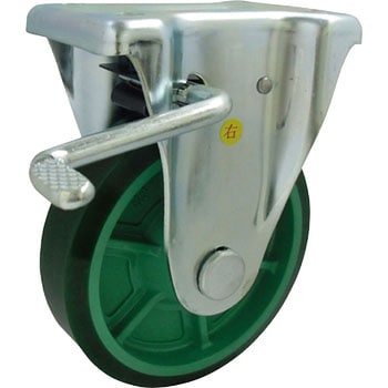 ヨドノ 鋳物重荷重用ウレタン車輪ベアリング入 UHB200X65 (1個) 品番
