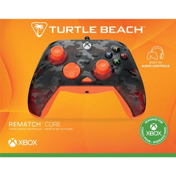 Rematch Core Controller Ghost Camo Black & Orange TURTLEBEACH(タートルビーチ)