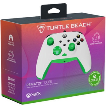 Rematch Core Controller White Green TURTLEBEACH(タートルビーチ)