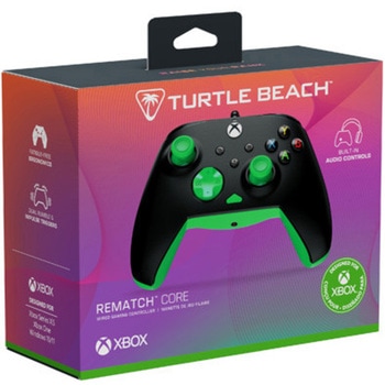 Rematch Core Controller Black Green TURTLEBEACH(タートルビーチ)